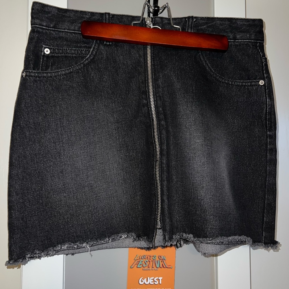 Denim skirt